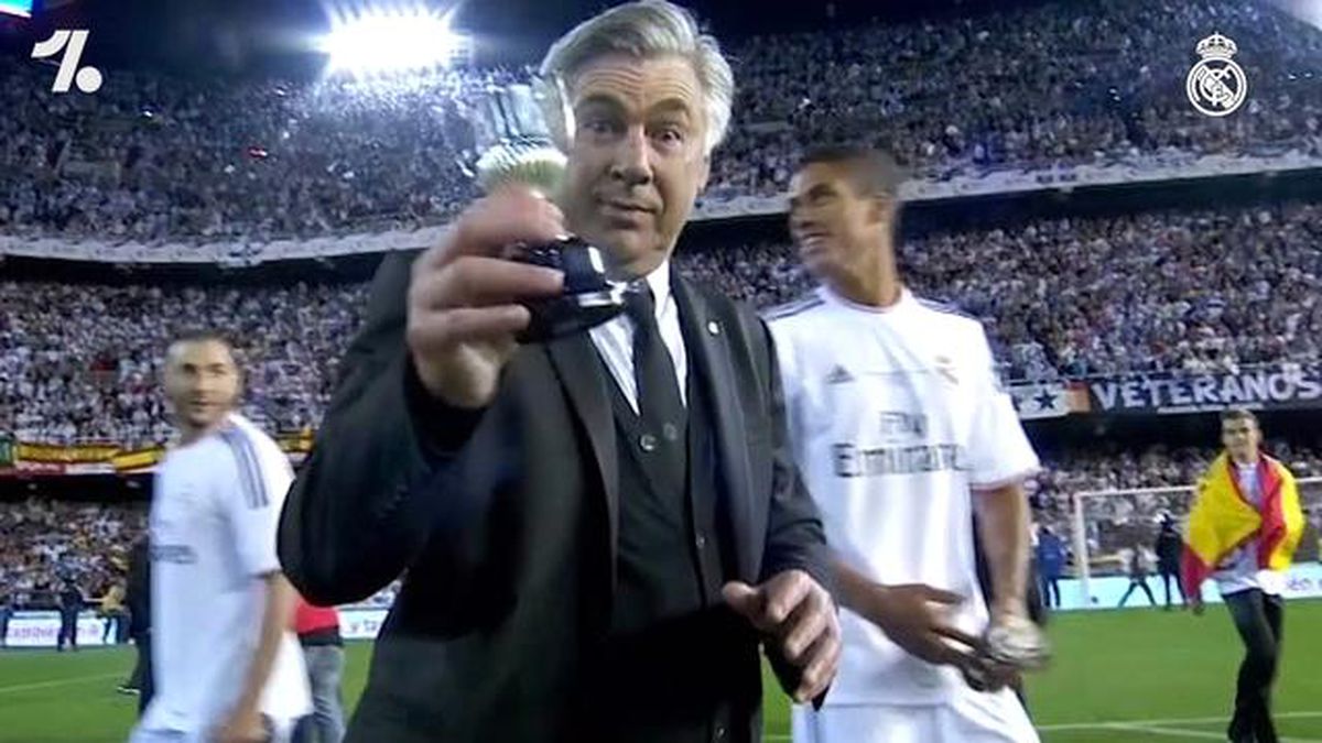Carlo Ancelotti Real Madrid'de!