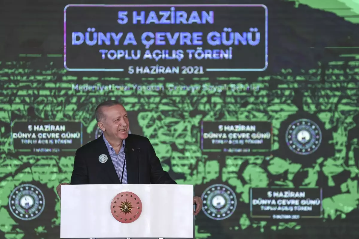 Son dakika haberi... Cumhurbaşkanı Erdoğan, 5 Haziran Dünya Çevre Günü Toplu Açılış Töreni'nde konuştu: (2)