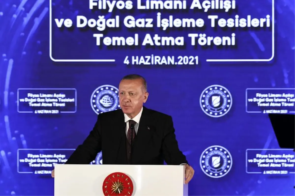 Cumhurbaşkanı Erdoğan, 'Filyos Liman Açılışı ve Doğalgaz İşleme Tesisleri Temel Atma Töreni'ne Katıldı