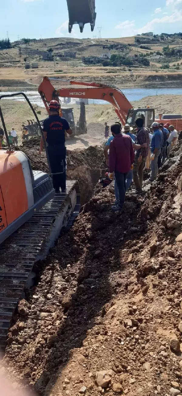 Kahramanmaraş'ta göçük altına kalan işçi öldü 3