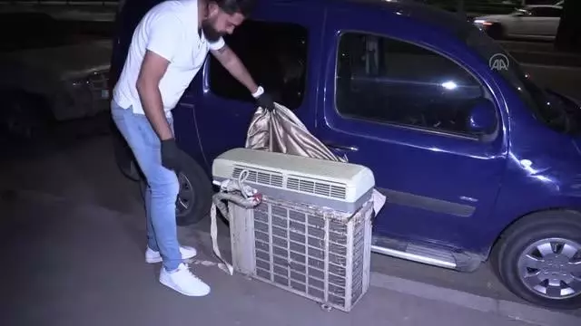 Hırsızlık şüphelisi suçüstü yakalandı Hırsızlık şüphelisi suçüstü yakalandı