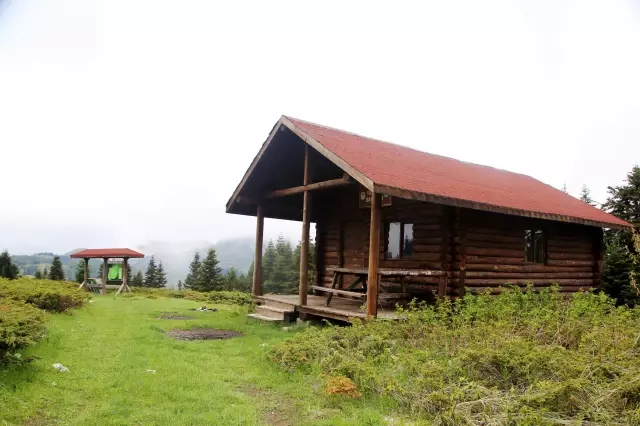 Ilgaz Dağı'nda oluşan sis görsel şölen sundu