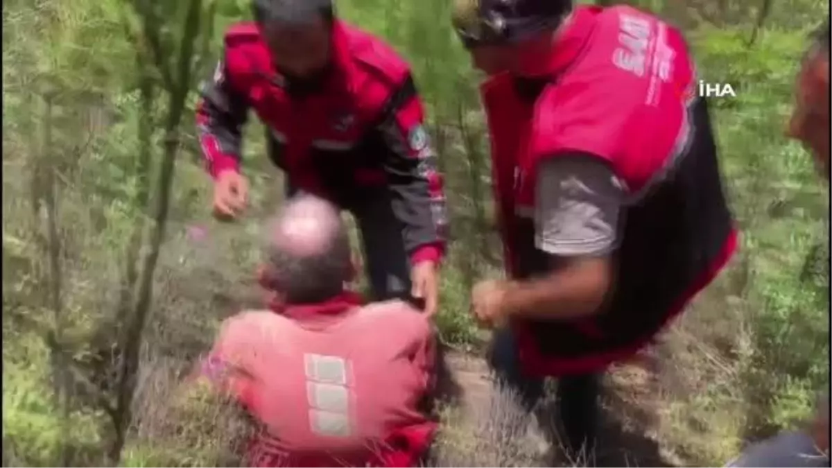 Kayıp olan yaşlı adam yaralı halde bulundu, ilk isteği su oldu