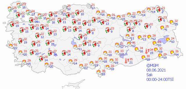 Meteoroloji Genel Müdürlüğü son tahminlerini paylaştı! Yağmurlar geliyor, güneşe hasret kalacağız