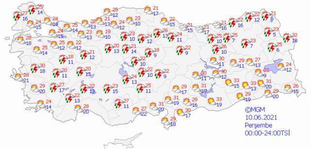 Meteoroloji Genel Müdürlüğü son tahminlerini paylaştı! Yağmurlar geliyor, güneşe hasret kalacağız