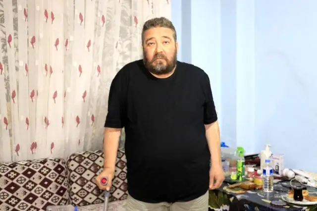 Vinçten düşen 5 çocuk babası operatör, çocuklarına bakabilmek için 3 tekerlekli motosiklet istiyor