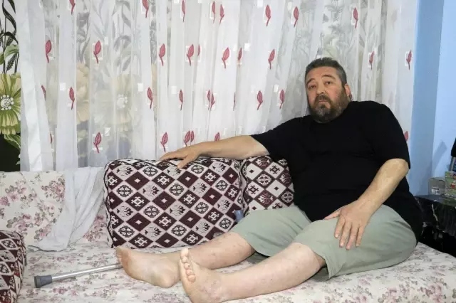 Vinçten düşen 5 çocuk babası operatör, çocuklarına bakabilmek için 3 tekerlekli motosiklet istiyor