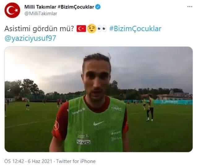 'Asistimi gördün mü?' diyen Yusuf Yazıcı sosyal medyayı yıktı 'Asistimi gördün mü?' diyen Yusuf Yazıcı sosyal medyayı yıktı
