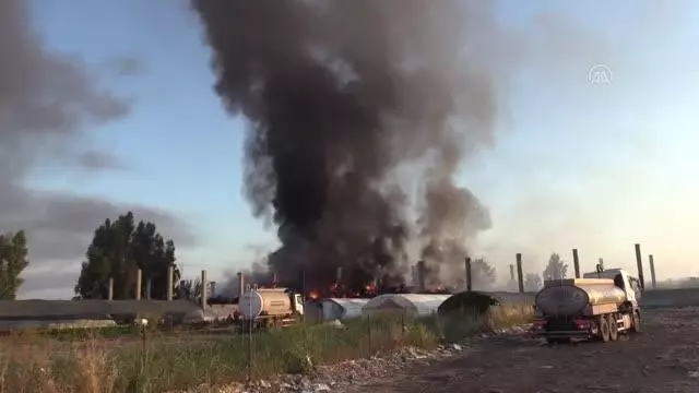 Son dakika gündem: Geri dönüşüm tesisinin bahçesinde çıkan yangına müdahale ediliyor Son dakika gündem: Geri dönüşüm tesisinin bahçesinde çıkan yangına müdahale ediliyor