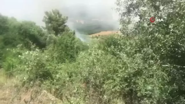 Son dakika haberi! Harabe dükkanda çıkan yangın, ormanlık alana doğru ilerliyor Son dakika haberi! Harabe dükkanda çıkan yangın, ormanlık alana doğru ilerliyor