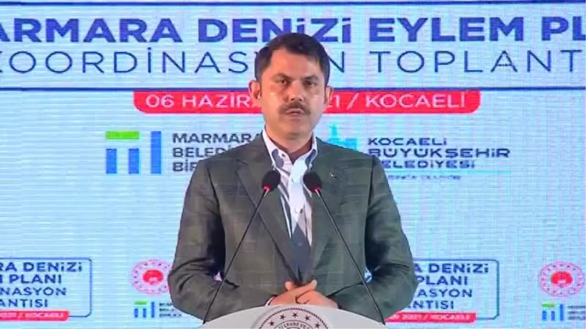 Kurum: '(Marmara Denizi Koruma Eylem Planı) Atık su arıtma tesislerini gerektiği gibi işletmeyen OSB'lerin rehabilitasyon ve iyileştirme...