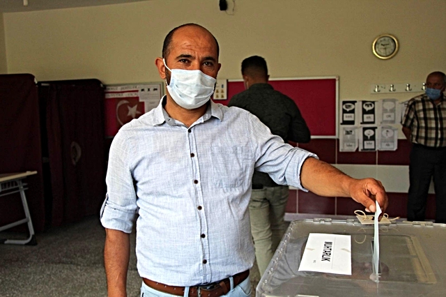 Nevşehir'de 4 köy sandık başına gitti