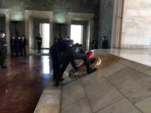 Son dakika haber | Bakan Gül ve yeni HSK üyeleri Anıtkabir'i ziyaret etti