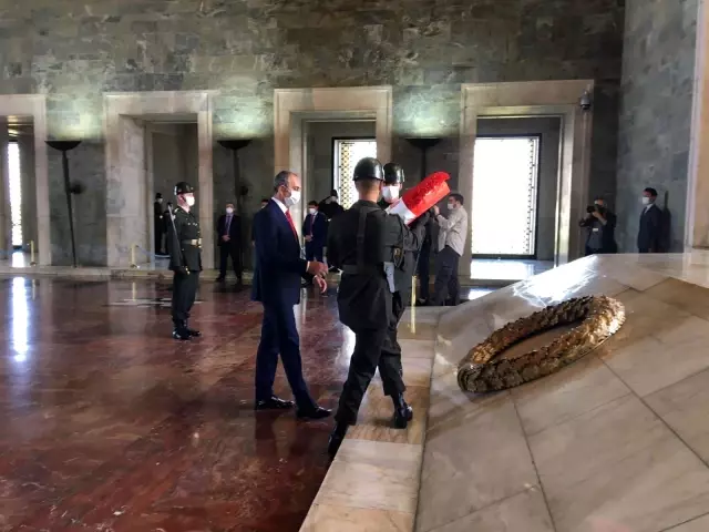 Son dakika haber | Bakan Gül ve yeni HSK üyeleri Anıtkabir'i ziyaret etti