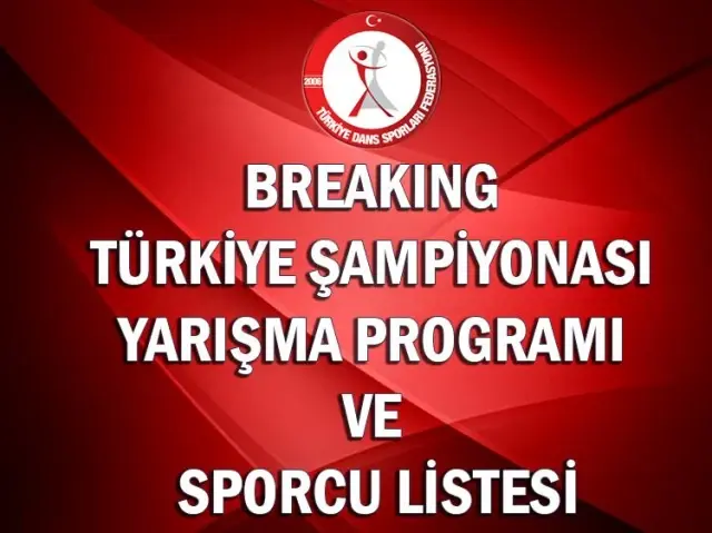 Dans Sporu (Lt&St) Yarışmaları Programı Yayınlanmıştır Dans Sporu (Lt&St) Yarışmaları Programı Yayınlanmıştır