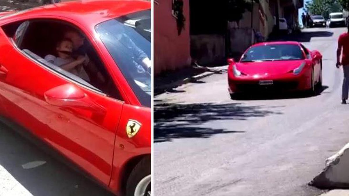 Gizemli iş adamı, 4 milyon lira değerindeki lüks aracıyla çocukların hayalini gerçekleştirdi