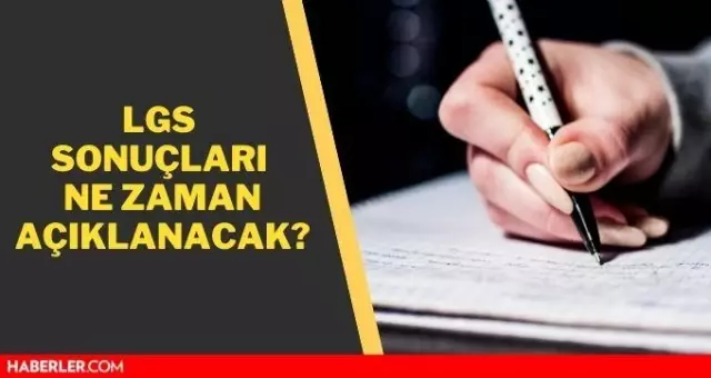 LGS sınav sonuçları ne zaman açıklanacak 2021? Ziya Selçuk ...