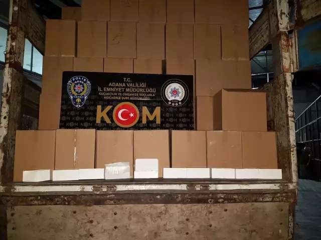 Adana'da kaçakçılık operasyonu Adana'da kaçakçılık operasyonu