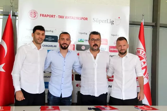 Son dakika haberi: Antalyaspor'da iç transferde 3 imza