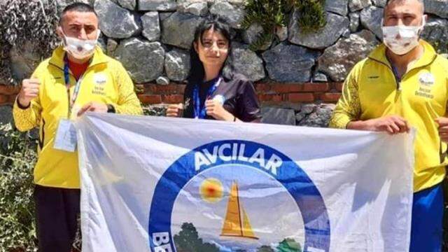 Aydın Kuşadası'ndaki Muaythai Milli Takım seçmelerine gençler büyük ilgi gösterdi