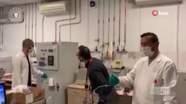 Son dakika haber... Bakan Dönmez, 135 milyar m3'lük doğal gazın laboratuvar ortamında yakılmasının görüntülerini paylaştı Son dakika haber... Bakan Dönmez, 135 milyar m3'lük doğal gazın laboratuvar ortamında yakılmasının görüntülerini paylaştı