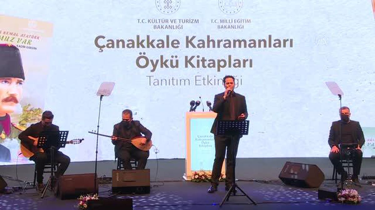 Bakan Ersoy, 'Çanakkale Kahramanları Öykü Kitapları Tanıtım Etkinliği'ne katıldı