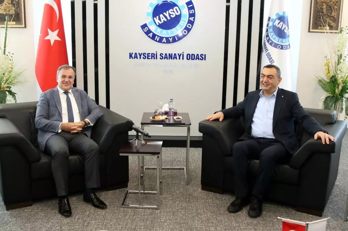 Başkan Özdoğan'dan KAYSO'ya ziyaret