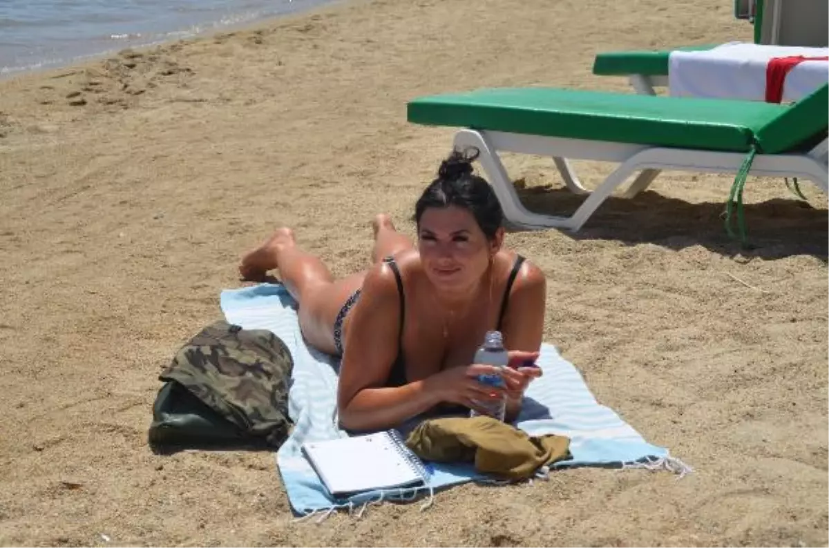 Normalleşme sonrası Bodrum sahilleri doldu taştı