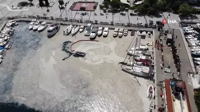 Çanakkale Boğazı'nda müsilaj temizliği seferberliği