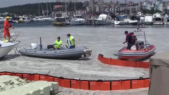 Müsilaj temizlik seferberliği başlatıldı