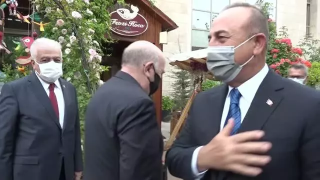 Çavuşoğlu, Türkiye-Azerbaycan Parlamentolar arası Dostluk Grubu Heyeti ile öğle yemeğinde buluştu Çavuşoğlu, Türkiye-Azerbaycan Parlamentolar arası Dostluk Grubu Heyeti ile öğle yemeğinde buluştu