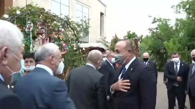 Çavuşoğlu, Türkiye-Azerbaycan Parlamentolar arası Dostluk Grubu Heyeti ile öğle yemeğinde buluştu Çavuşoğlu, Türkiye-Azerbaycan Parlamentolar arası Dostluk Grubu Heyeti ile öğle yemeğinde buluştu