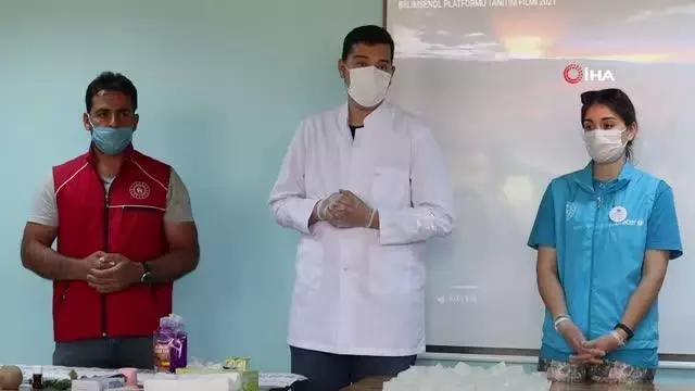 Gençlerin 'oyuncaklı sabun' fikri el yıkama alışkanlığı kazandırıyor