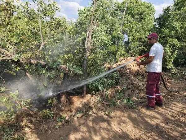 Görese Dağı'ndaki orman yangını 5'inci günde de sürüyor (2)