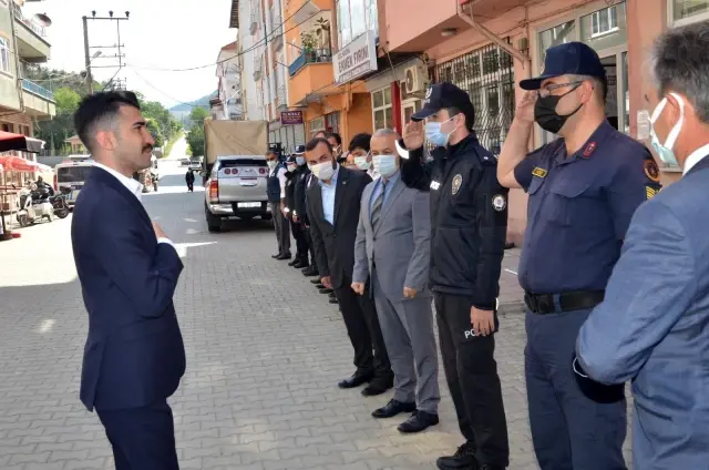 Hanönü'nde yeni kaymakam Ali Kurt göreve başladı