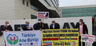 İstanbul'dan Ankara'ya yürüyen Türkiye Aile Birliği üyeleri Bolu'ya ulaştı