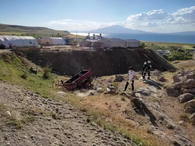 Kontrolden çıkan traktör uçuruma yuvarlandı: 1 ölü