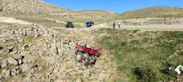 Kontrolden çıkan traktör uçuruma yuvarlandı: 1 ölü