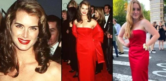 O kırmızı elbiseyi 23 yıl sonra kızı giydi
