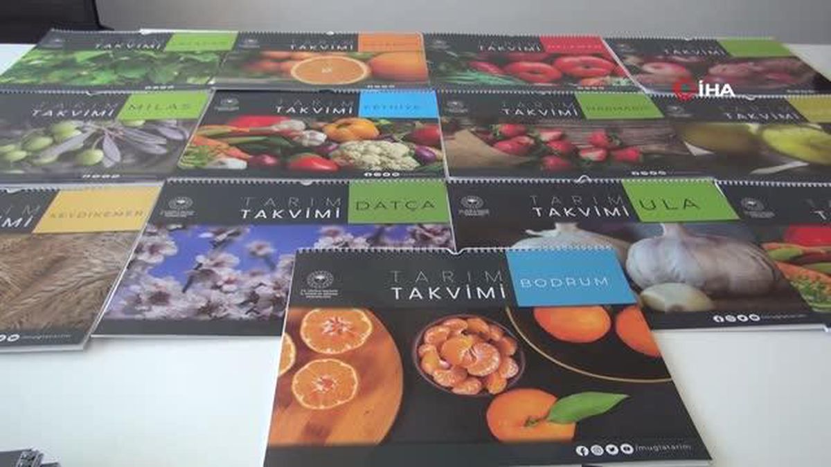 Türkiye'nin ilk 'Tarım Takvimi' basıldı
