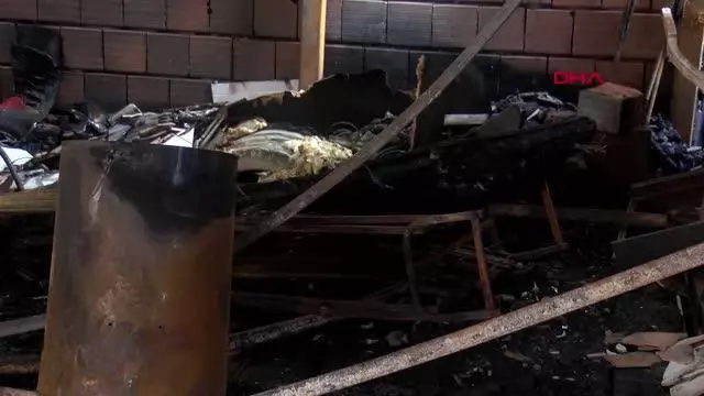 12 YILLIK EKMEK TEKNESİ YANGINDA KÜL OLDU
