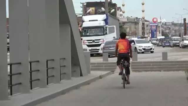 4 yılda 85 bin kilometre pedal çevirdi 4 yılda 85 bin kilometre pedal çevirdi