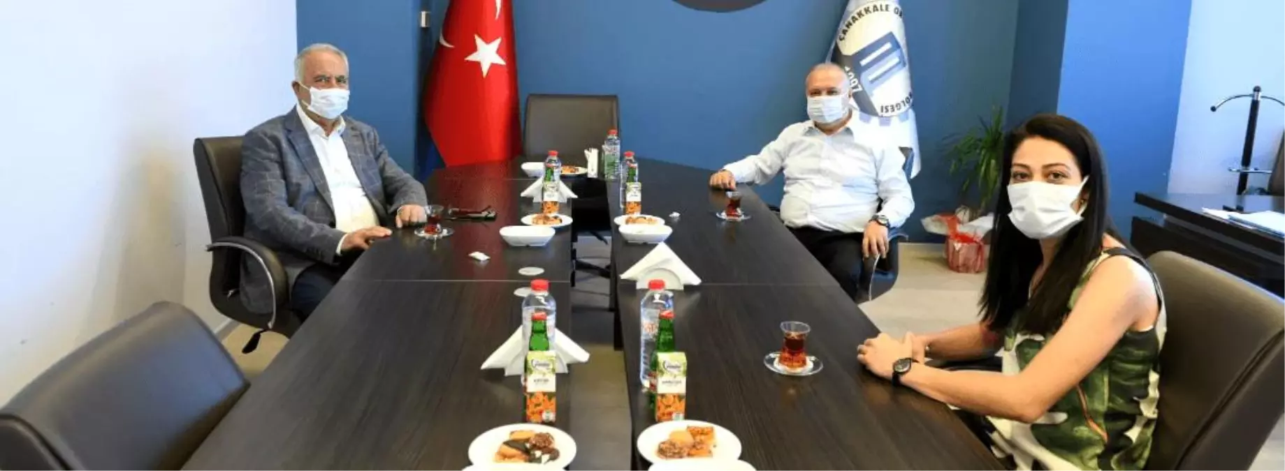 Başkan Gökhan'dan Osb Başkanı Ersoy'a Ziyaret