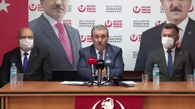 BBP Genel Başkanı Destici, gündemi değerlendirdi BBP Genel Başkanı Destici, gündemi değerlendirdi