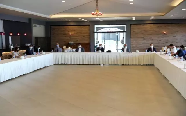 Çanakkale'de müsilaj ile mücadele eylem planı toplantısı gerçekleştirildi Çanakkale'de müsilaj ile mücadele eylem planı toplantısı gerçekleştirildi