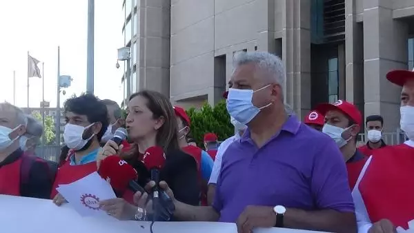 DİSK YÖNETİCİLERİNE AÇILAN 1 MAYIS DAVASI BAŞLADI DİSK YÖNETİCİLERİNE AÇILAN 1 MAYIS DAVASI BAŞLADI