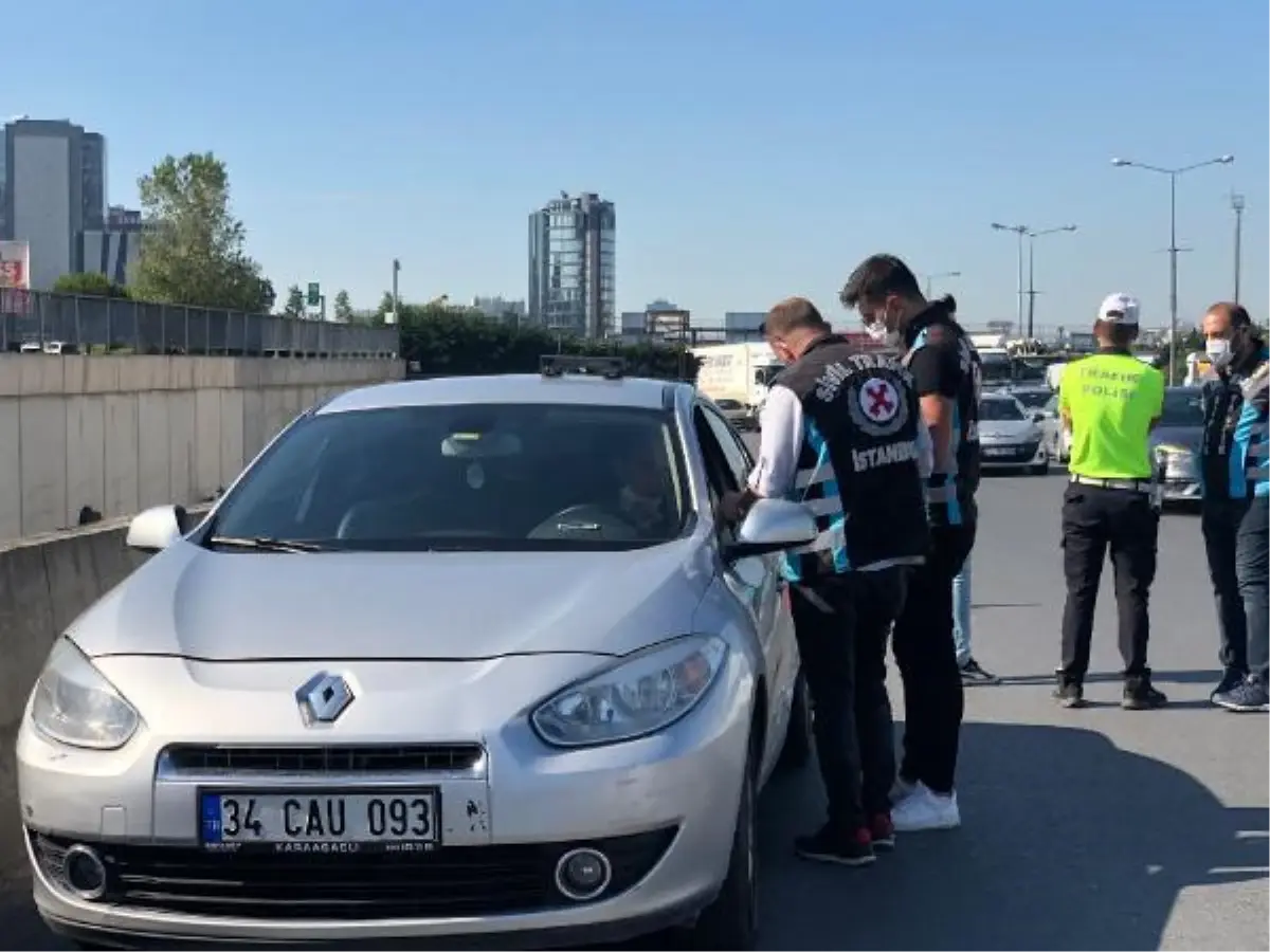 İSTANBUL'DA ÇAKARLI ARAÇ DENETİMİ (Basın Ekspres)