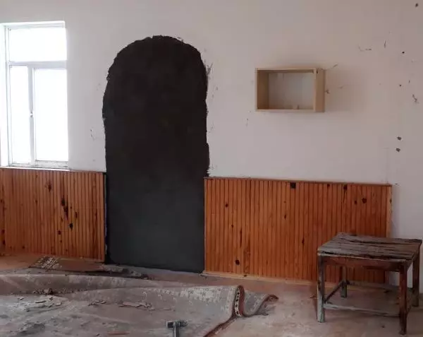 Künk minareye 'uygunsuzluk' yıkımı Künk minareye 'uygunsuzluk' yıkımı