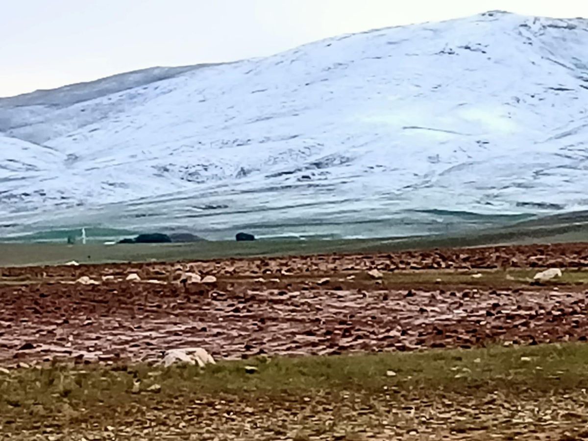 Sivas'a Haziran ortasında kar yağdı