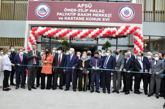 AFYONKARAHİSAR - AFSÜ Palyatif Bakım ve Rehabilitasyon Merkezi ile Konukevi'nin açılışı gerçekleştirildi AFYONKARAHİSAR - AFSÜ Palyatif Bakım ve Rehabilitasyon Merkezi ile Konukevi'nin açılışı gerçekleştirildi